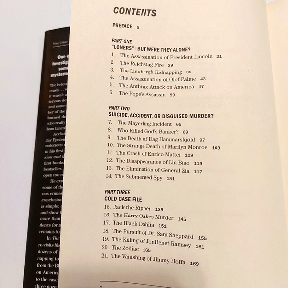 The Annals of Unsolved Crime by Edward Jay Epstein. True Crime Stories - Picture 2 of 10